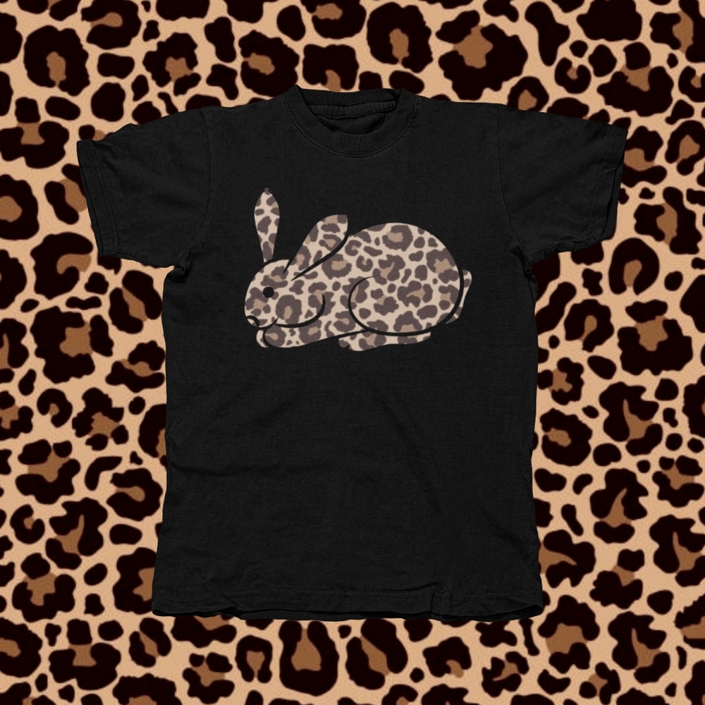Easter Bunny Leopard TShirt